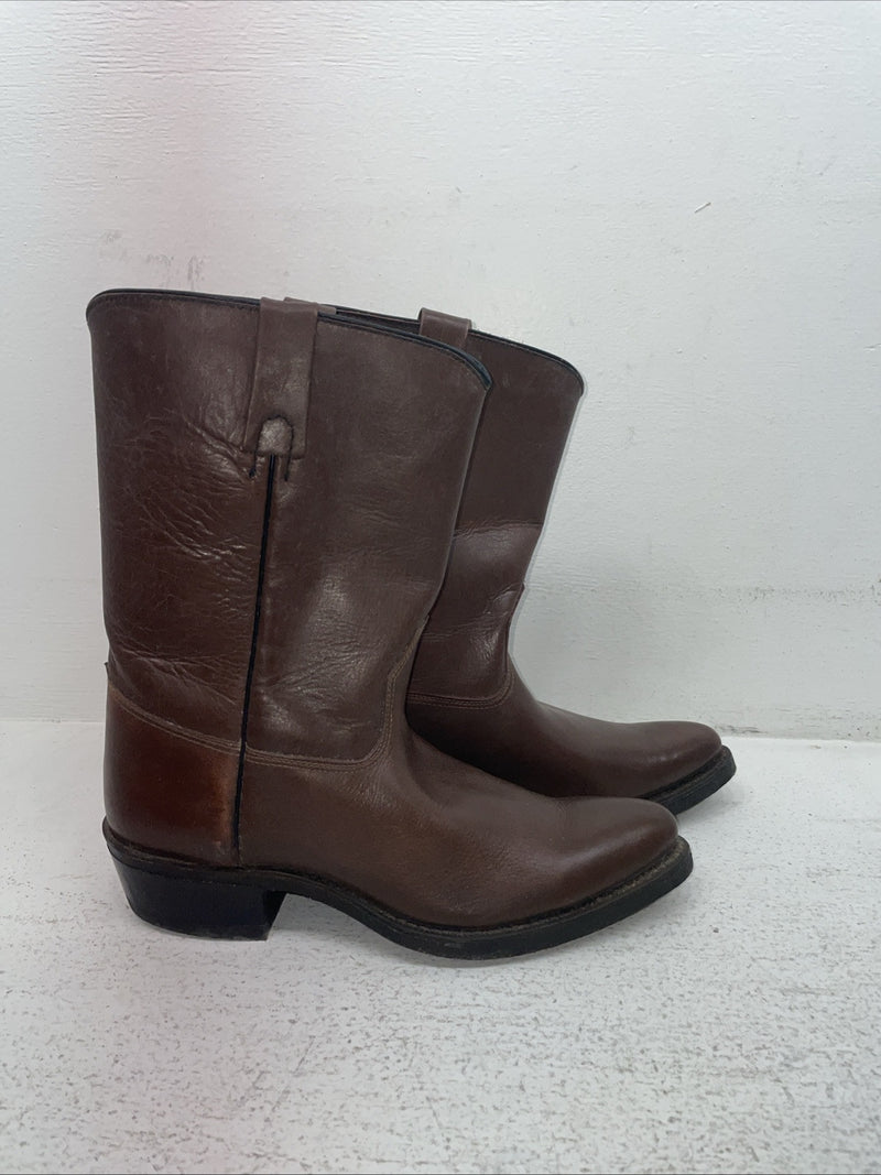 New Men’s Brown Acme Cowboy Boots. 2628 9 D. 3-61