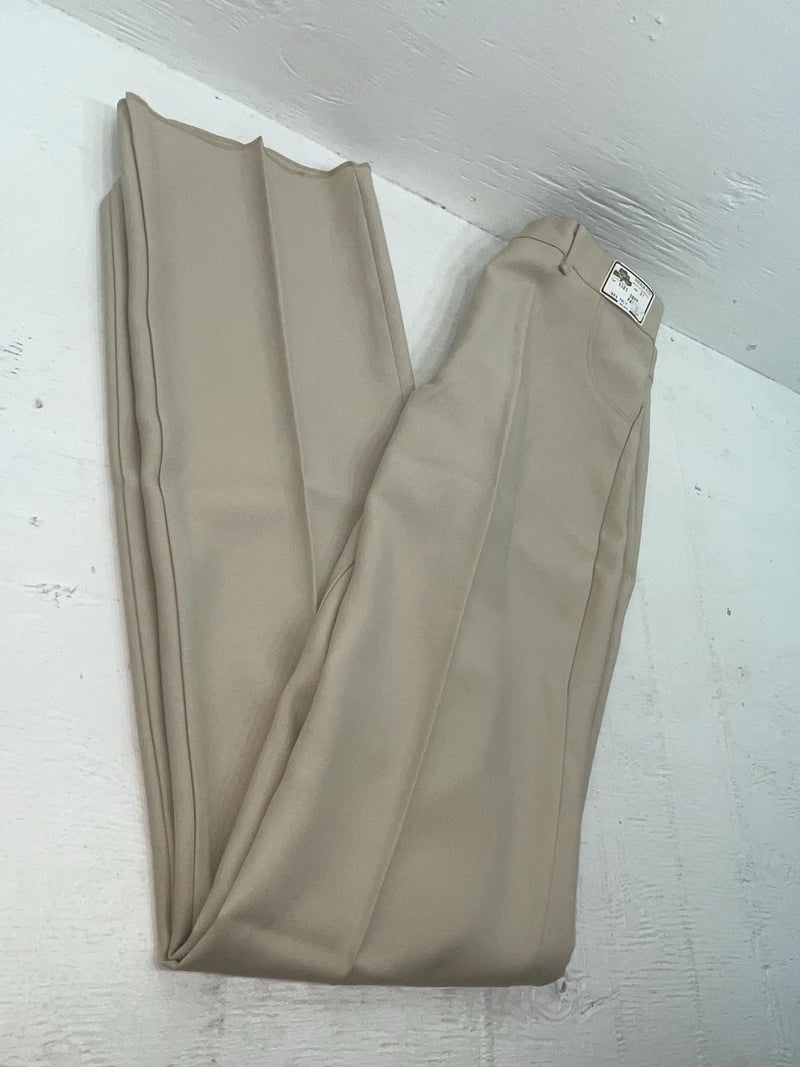 New Vintage Cream Mesquite Polyester Pants #5505 3A-86