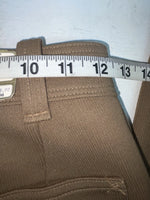 New Vintage Brown Dickson Jenkins Polyester Pants #5010 VV-118