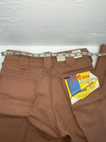 New Vintage Orange Lee Polyester Pants #2032624 OO-75