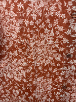 New Women’s Panhandle Slim Orange Long Sleeve Pearl Snap size 32 MM-2