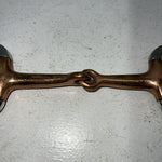 New Congress Leather 5” Eggbutt Copper Snaffle Y-505