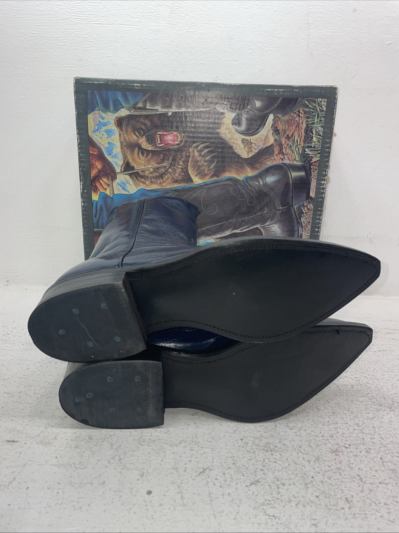 New Men’s Blue Nocona Cowboy Boots. 8050 8 E. 3-148