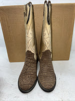 New Womens Brown Texas Brand Cowboy Boots. 4719 7 M. 18-131