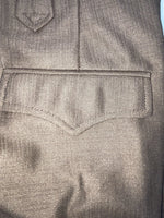 New Vintage Brown Circle S Polyester Pants #4SC442 NN-168
