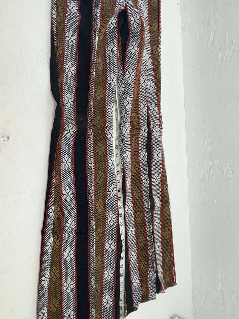 New Vintage Striped Fenton Polyester Pants #875 SS-93