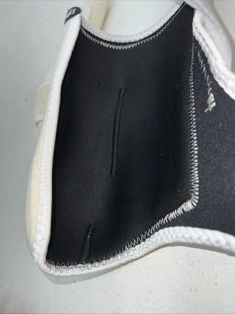 New Tough 1 Extreme Vented White Sport Boots Set Of Four Large #64-18000S HH-4