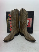 New Men’s Brown Texas Brand Cowboy Boots. 7808 9 D. 3-84