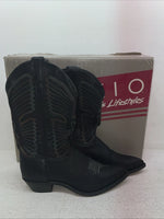 New Women’s Black Capezio Cowboy Boots. L 280 8 W. 1-97