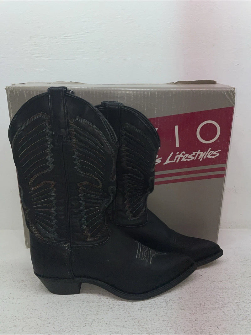 New Women’s Black Capezio Cowboy Boots. L 280 8 W. 1-97