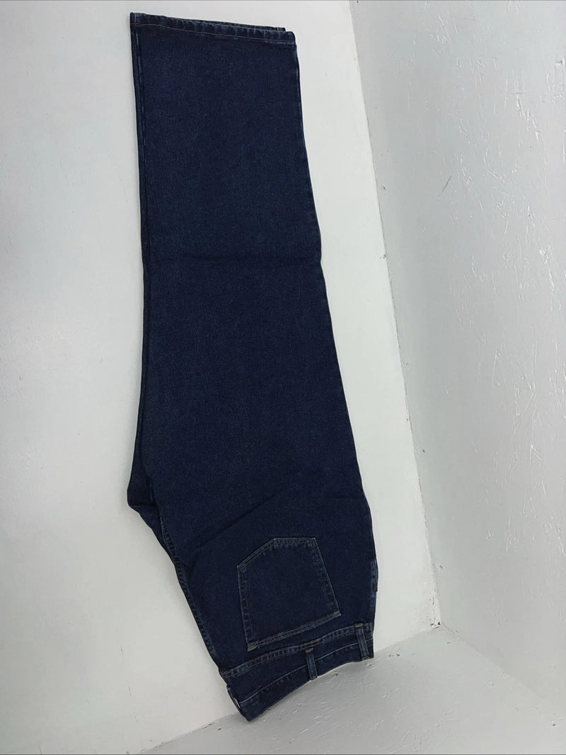 New Men’s Wrangler Blues Dress Easy Relaxed Fit Denim Jeans. 20x32 J-3