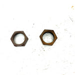 89-01 Suzuki Quadrunner 160 OEM Axle Lock Nut Set 09159-32002 AS32