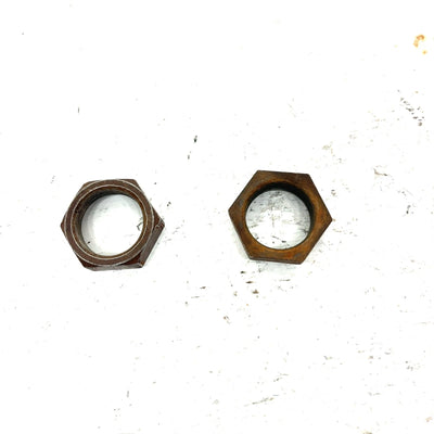 89-01 Suzuki Quadrunner 160 OEM Axle Lock Nut Set 09159-32002 AS32