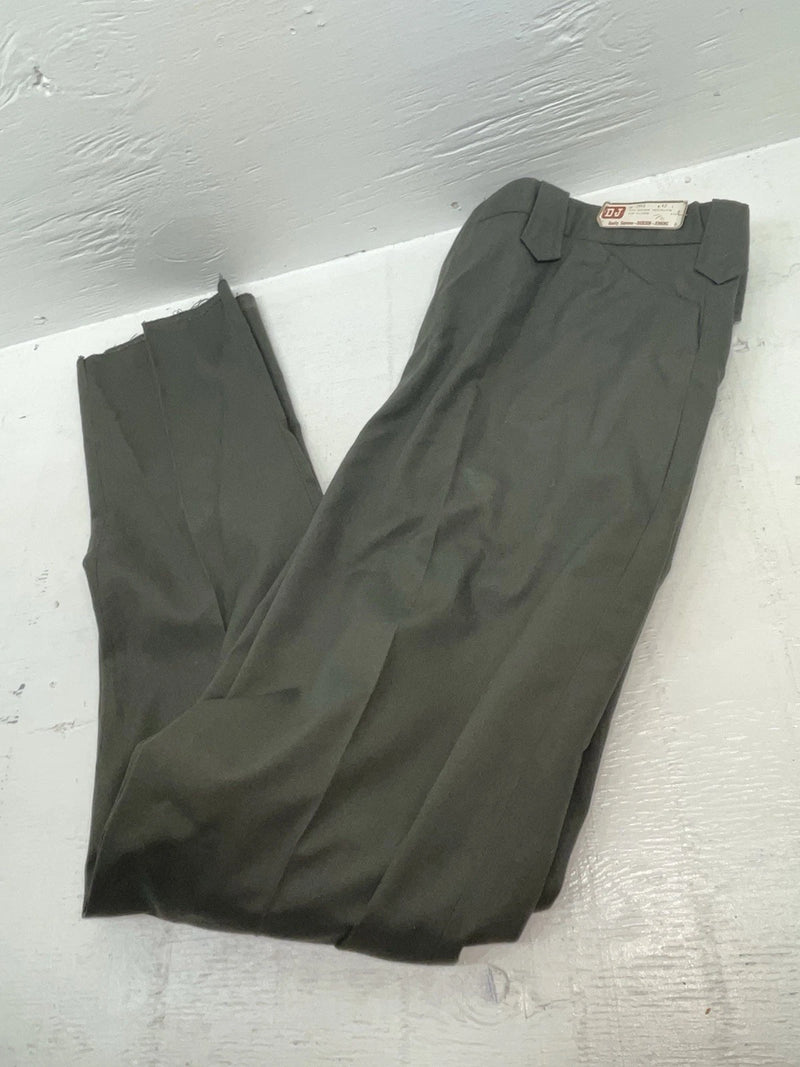 New Vintage Green Dickson Jenkins Polyester Pants #2643 ZZ-33