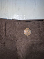 New Vintage Brown Dickson Jenkins Polyester Pants #9928 ZZ-75