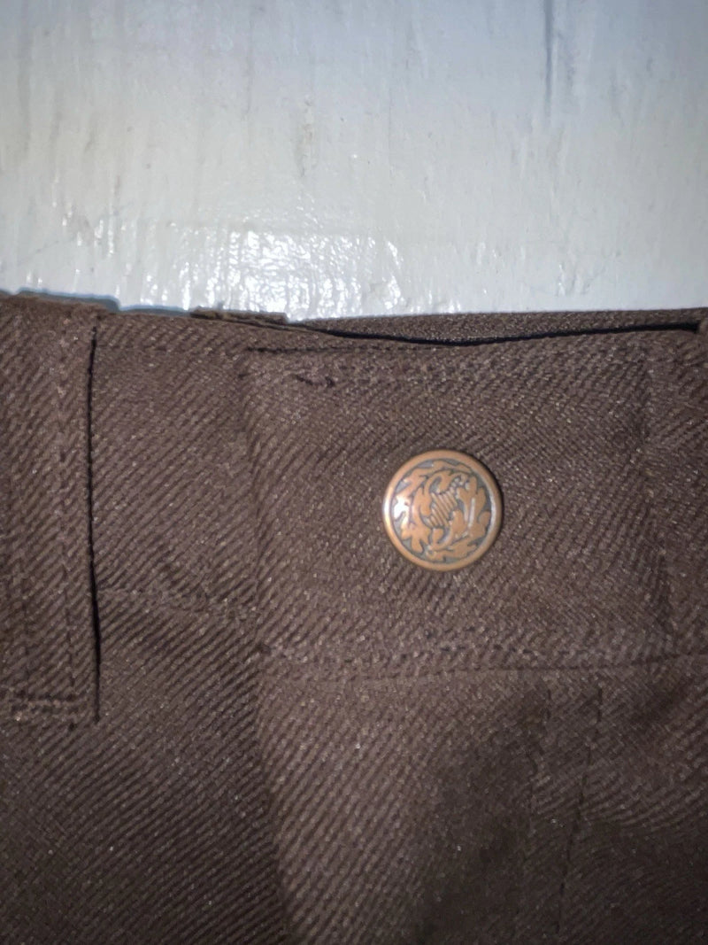 New Vintage Brown Dickson Jenkins Polyester Pants #9928 ZZ-75