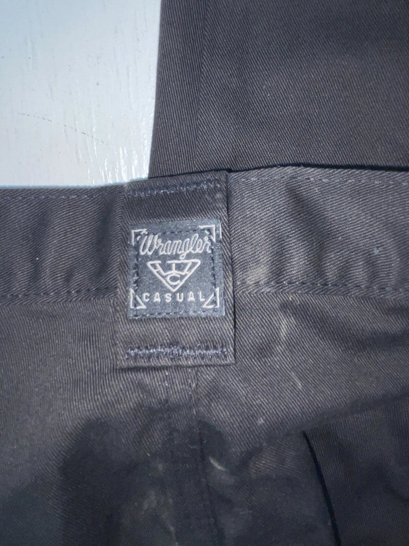 New Vintage Black Wrangler Polyester Pants #WW095WL ZZ-21