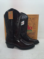 New Men’s Black Laredo Cowboy Boots. 6859 9 E W. 3-31