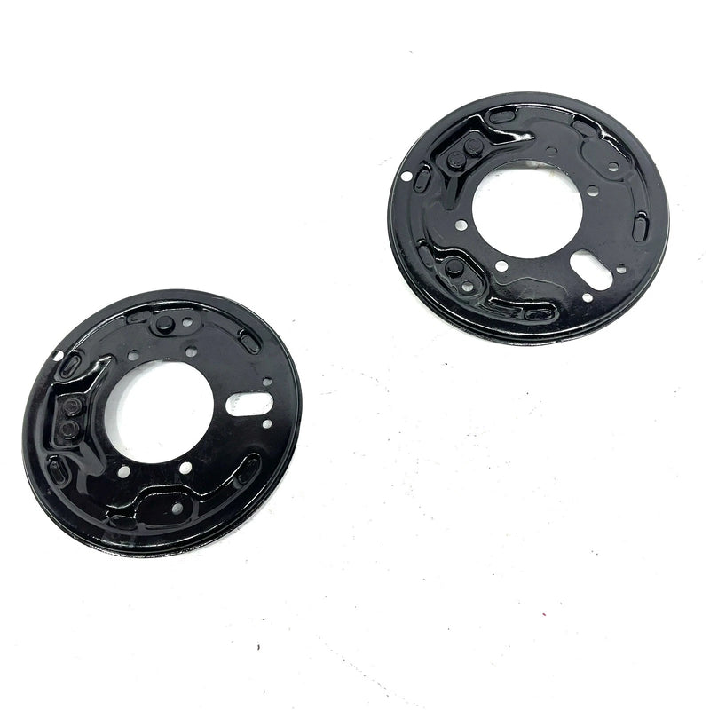 87-93 Suzuki Quadrunner 4WD LT4WD OEM Front Brake Plate Set 54810-19B11 AS40