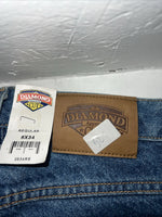 New Women’s Diamond Cut Regular Fit Denim Jeans. 6x34 N-14