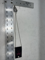 New Women’s Rock 47 Silver Chain Rectangle Necklace. NC2403R47 A-87