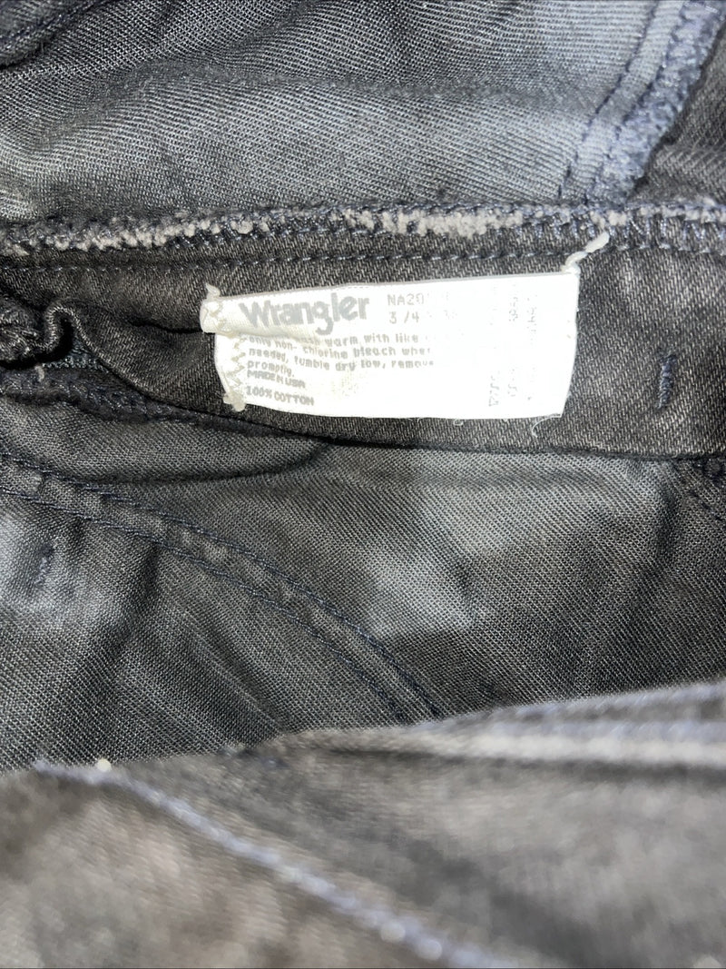 New Women’s Silver Lake Wrangler Classic Fit Black Jeans. 3/4x36 I-21