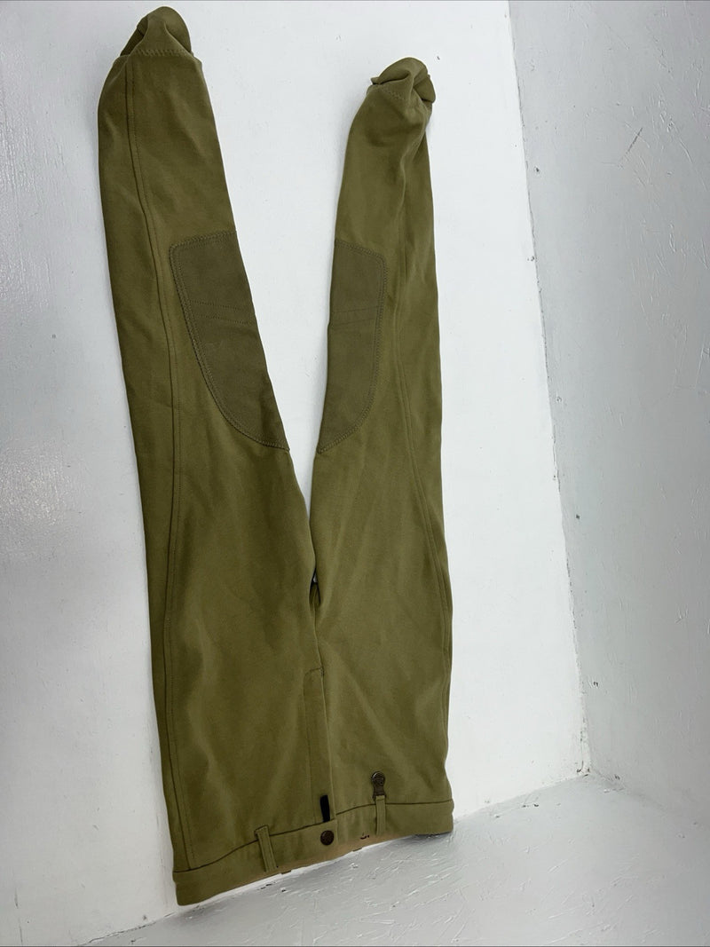 New Women’s Green Vequi Comfort English Riding Breeches. Large D-57