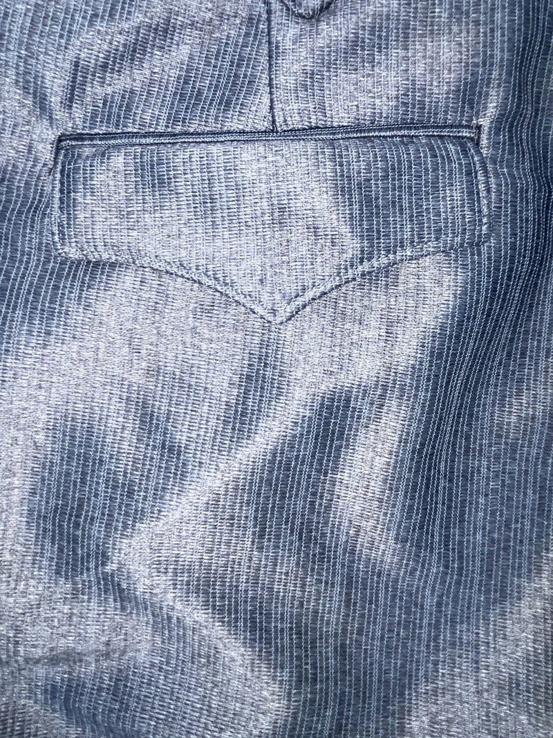 New Vintage Gray Circle S Polyester Pants #CP5091 OO-10