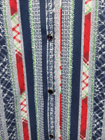 New Women’s Panhandle Slim Multicolor Design Long Sleeve Pearl Snap 36 MM-89