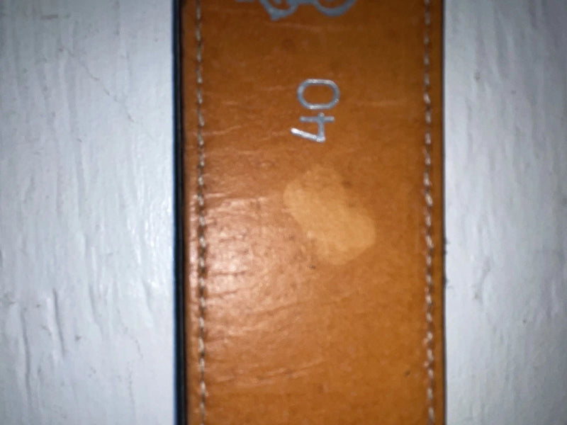 New Green Genuine Leather Nocona Stitched 40” Belt #1555/90/999 JJ-64