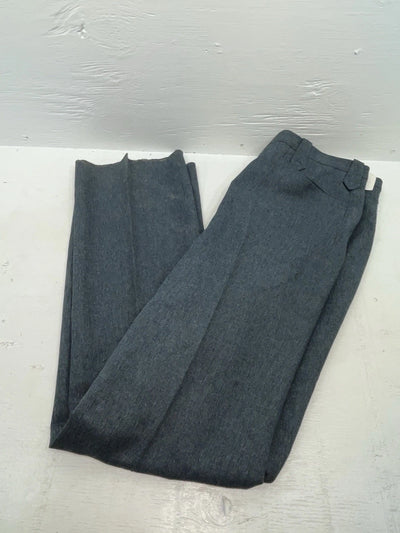 New Vintage Gray Circle S Polyester Pants #CP4776 XX-75