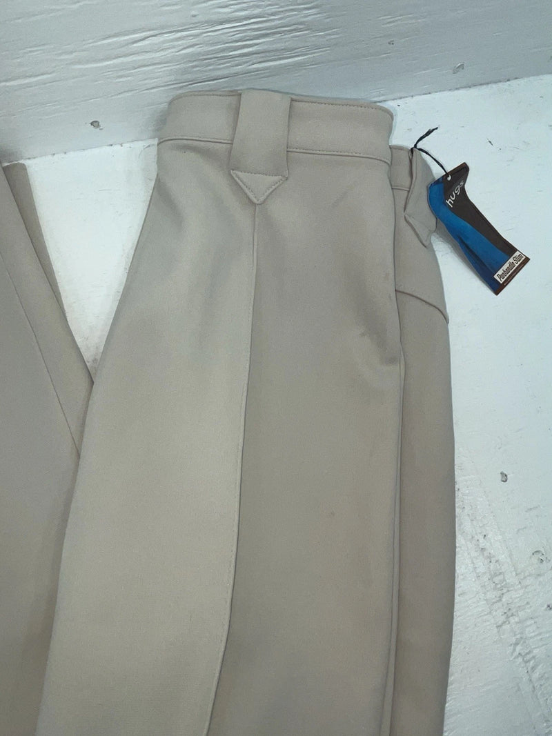 New Vintage Beige Panhandle Slim Polyester Pants #73M2216 3A-75