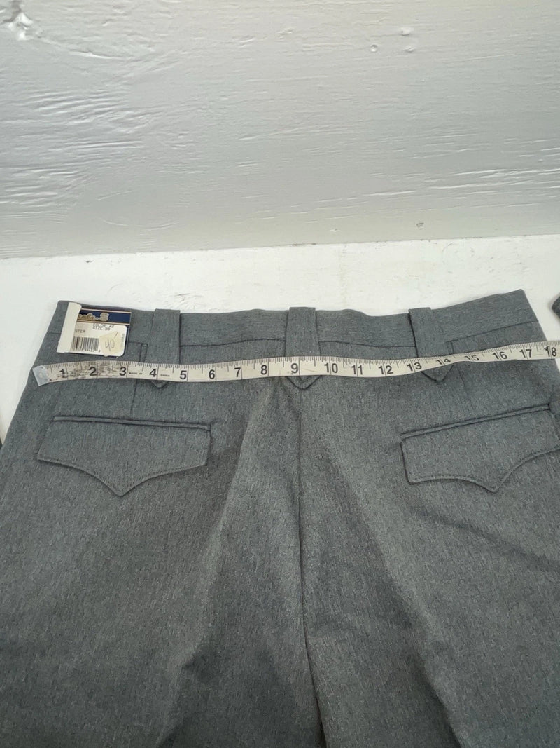 New Vintage gray Circle S Polyester Pants #CP4768 OO-95