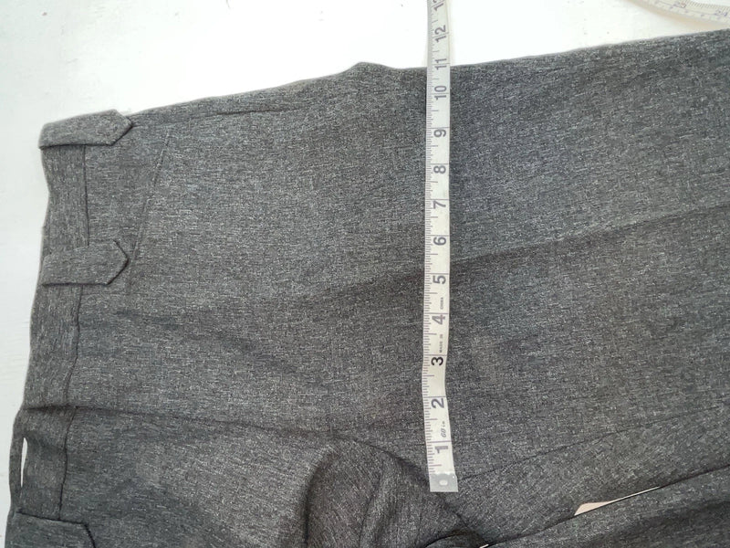 New Vintage Gray Circle S Polyester Pants #CP4776 XX-78