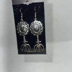 New Women’s Fashion Jewelry Silver Dangle Earrings. LE3000-1 A-123