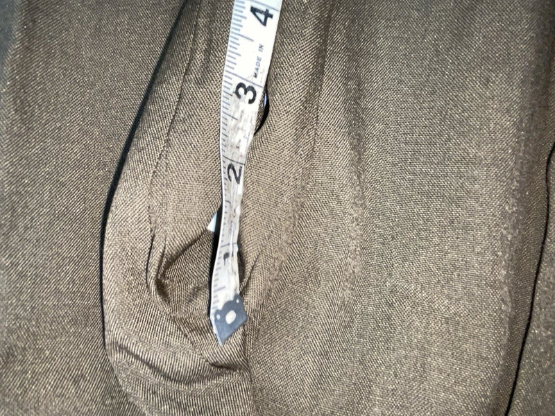 New Vintage Brown Dickson Jenkins Polyester Pants #2167 OO-79