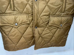 New Women’s Brown Western Fashion Puffer Jacket 42 RR-30