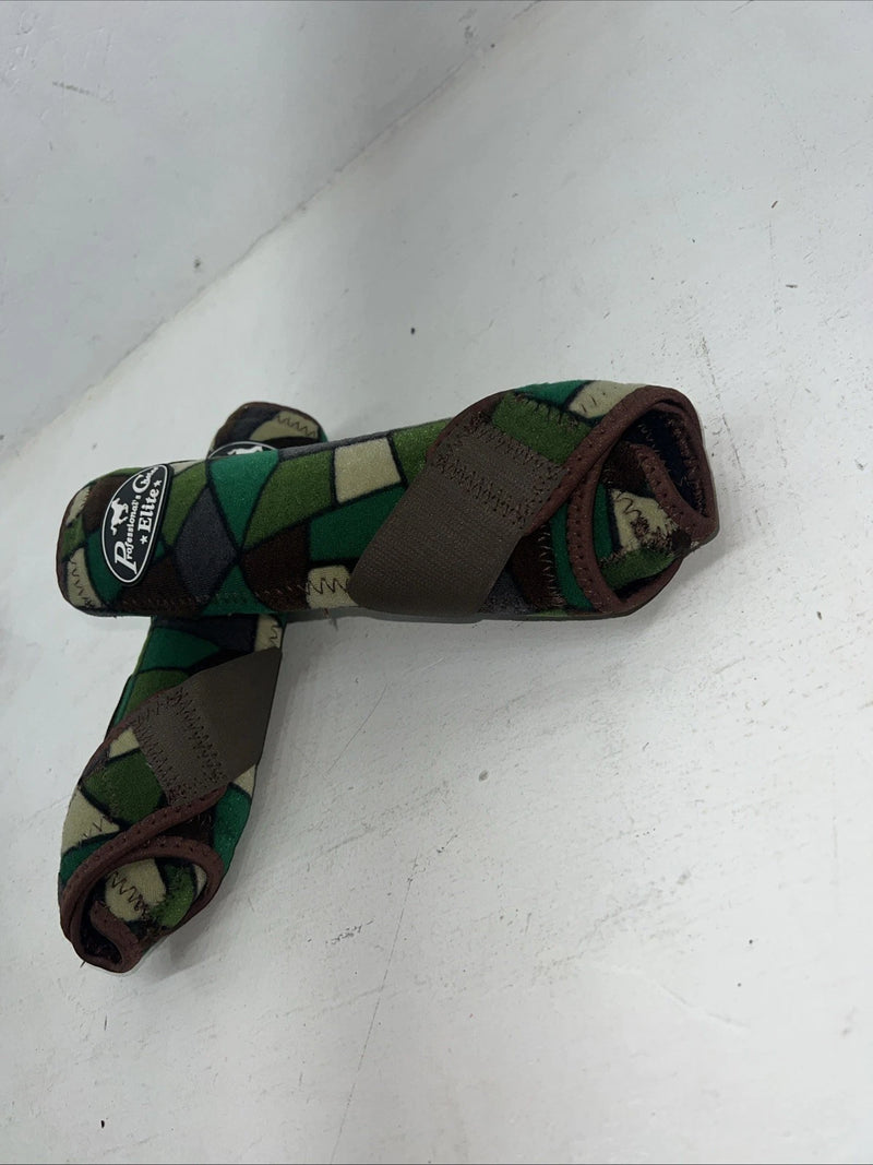 New Professionals Choice Green SMB Elite Front L Splint Boots HH-1