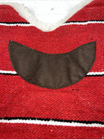 New Red Plaid Wool Build Up Saddle Pad 30x30 Pad-20