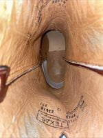 New Men’s Brown Texas Brand Cowboy Boots. 7953 9.5 9 1/2 D. 5-42