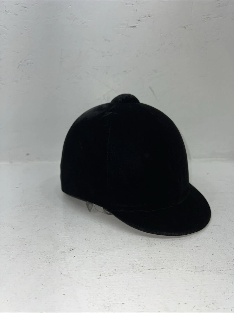 New Women’s Black Velvet IRH English Riding Helmet. 1020 7 1/8. 12-87