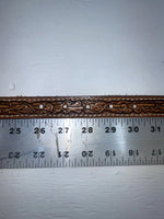 New Brown Genuine Leather Tooled 28” Belt #102 Z-137