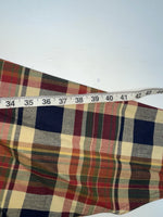 New Men’s Colored Plaid Panhandle Slim Long Sleeve Button Up Shirt L 3B-119