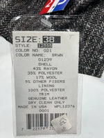 New Women’s Pioneer Wear Gray Short Suit Jacket 38 #12555 W-605