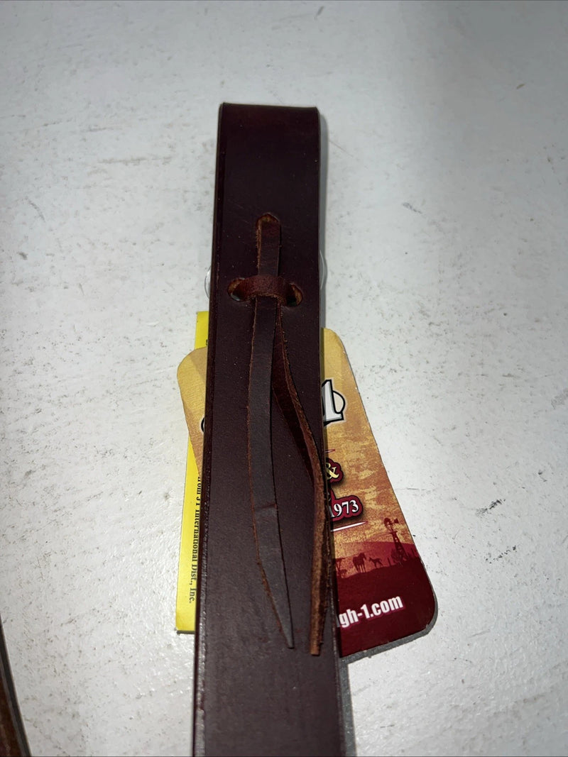 New Tough 1 Brown Leather Western Saddle Latigo #56-3618 EE-23