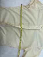 New Women’s Town And Country Yellow Long Sleeve Button Up Size 32 YY-93