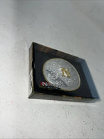 New Women’s Nocona Silver Gold “N” Belt Buckle. 37572-N A-110