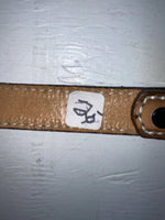 New Brown Genuine Leather Tooled 28” Belt #102 NN-19