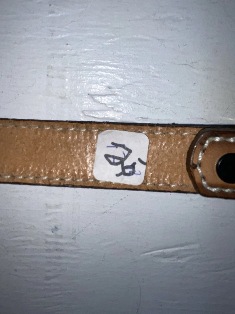 New Brown Genuine Leather Tooled 28” Belt #102 NN-19