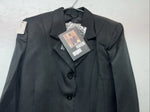 New Women’s Riders Mark Black Riding Coat 12R 23-37000 JJ-606